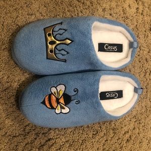 Size 11//12 PJ Couture Little Girls Plush Critters Scuff Slippers